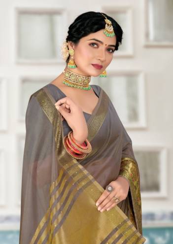 Jhankar By Sangam Organza Traditional Wear Saree Collection